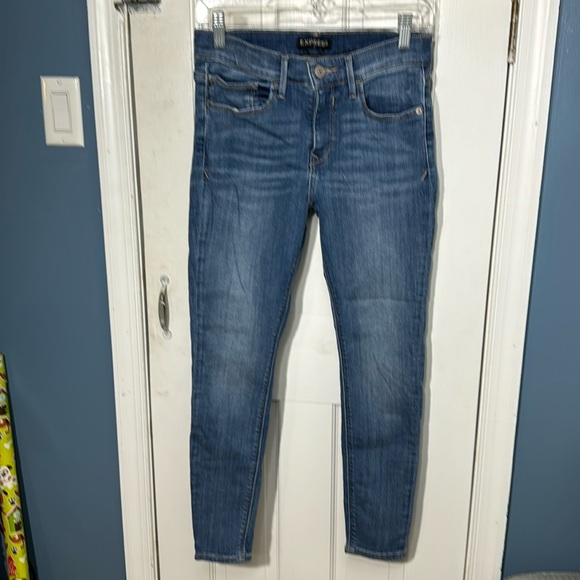 EXPRESS LEGGING MID RISE JEANS SIZE 4S/4C - Picture 1 of 3